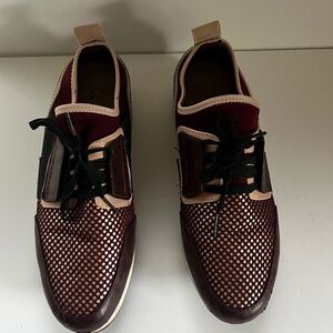 A New Day Women's Casual Sneakers| Size 9.5| Burgundy